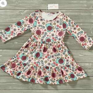 Pete and Lucy Boutique Toddler Girl Everbloom Dress Size 4T‎ Brand New
